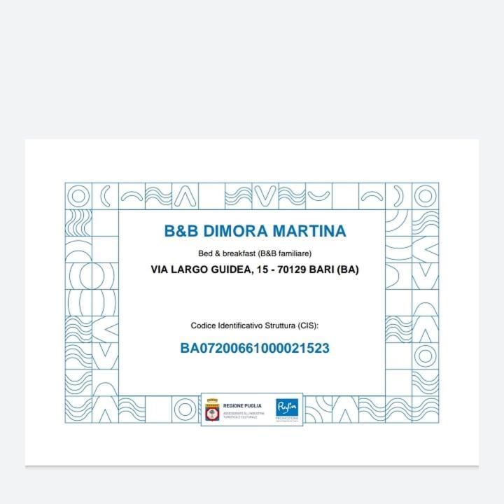 Bed and Breakfast Dimora Martina Loseto Exterior foto